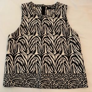 NICHOLAS Animal Print Top Size 4